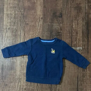 Jumping Beans Kids Tractor Crewneck, Navy Blue, 18 Months